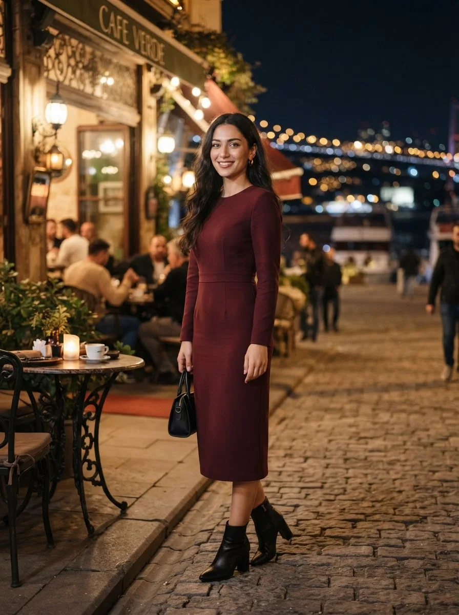 Elif, a fictional adult Turkey AI girlfriend
